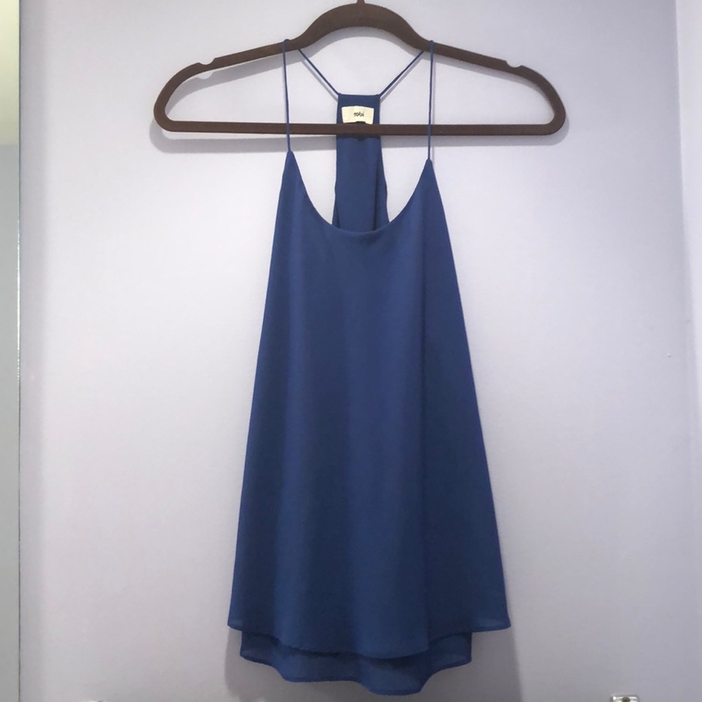 Navy blue tobi tank top